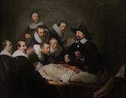 REMBRANDT Harmenszoon van Rijn The Anatomy Lesson of Dr Tulp (mk33) Germany oil painting reproduction